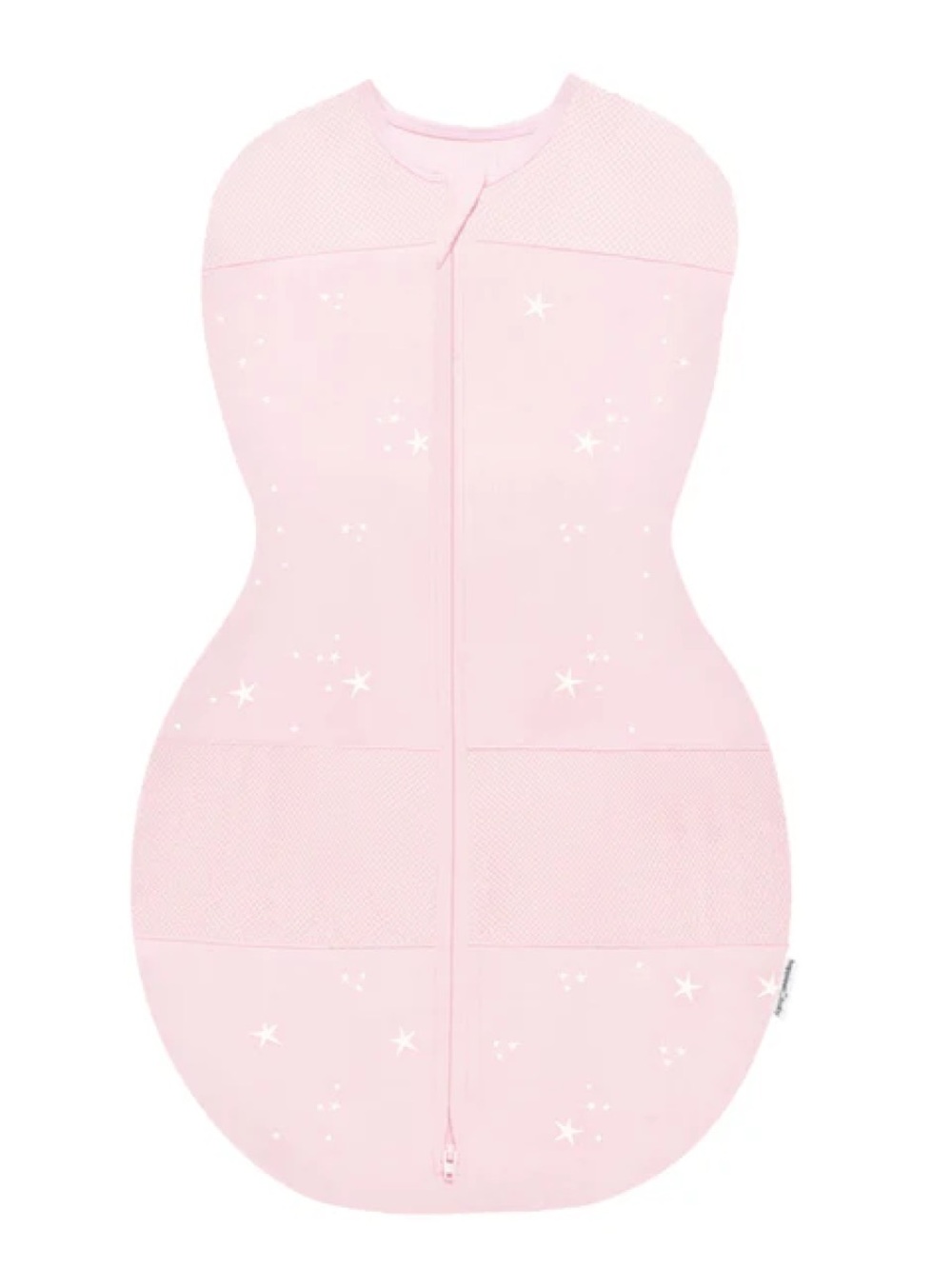 Happiest Baby Snoo Swaddle Sleep Sack - Soft Pink Star Print